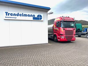 camion autocisterna Scania G 490 6x2 Liftachse Wasser Tank -Pellet - Tank Animal-Pellet Tie