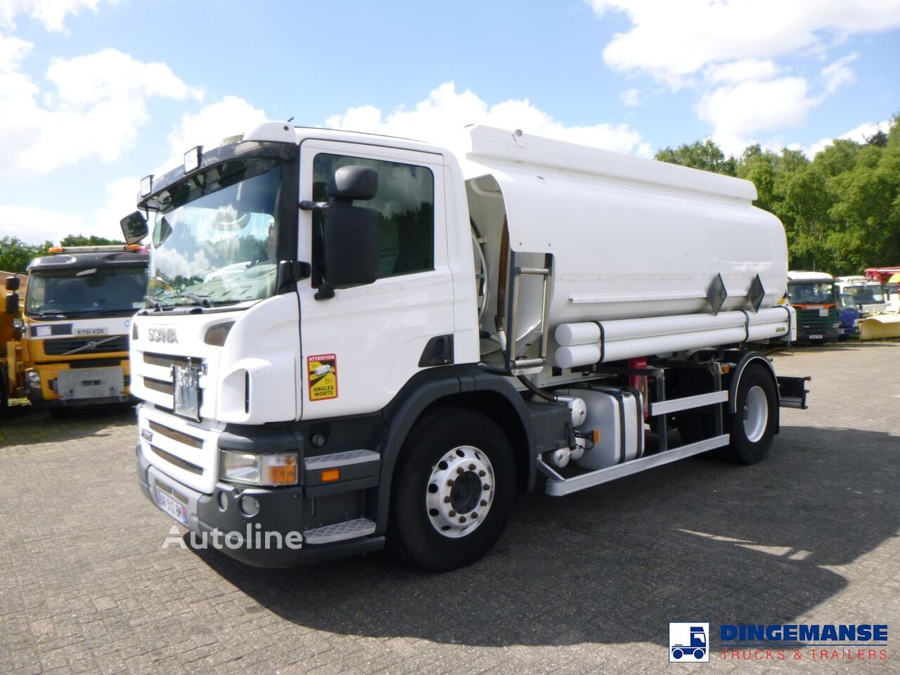 Scania P 270 DB 4x2 fuel tank 13.7 m3 / 5 comp tanker truck for sale | Autoline AU Scania P 270 DB 4x2 fuel tank 13.7 m3 / 5 comp tanker truck - Autoline