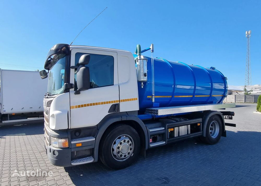 Scania P360 tanker truck