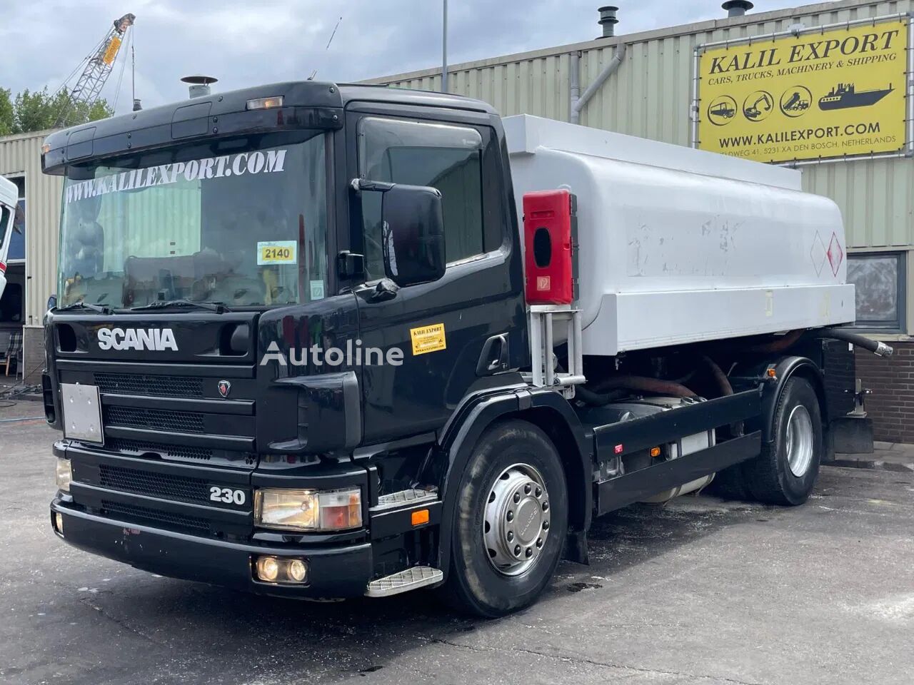 Scania P94-230 Fuel Tank Truck 13.240L Manual Gearbox Good condition tanker truck - Autoline