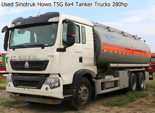 camion-citerne Sinotruk Howo Used Sinotruk Howo T5G 6x4 Tanker Trucks Price