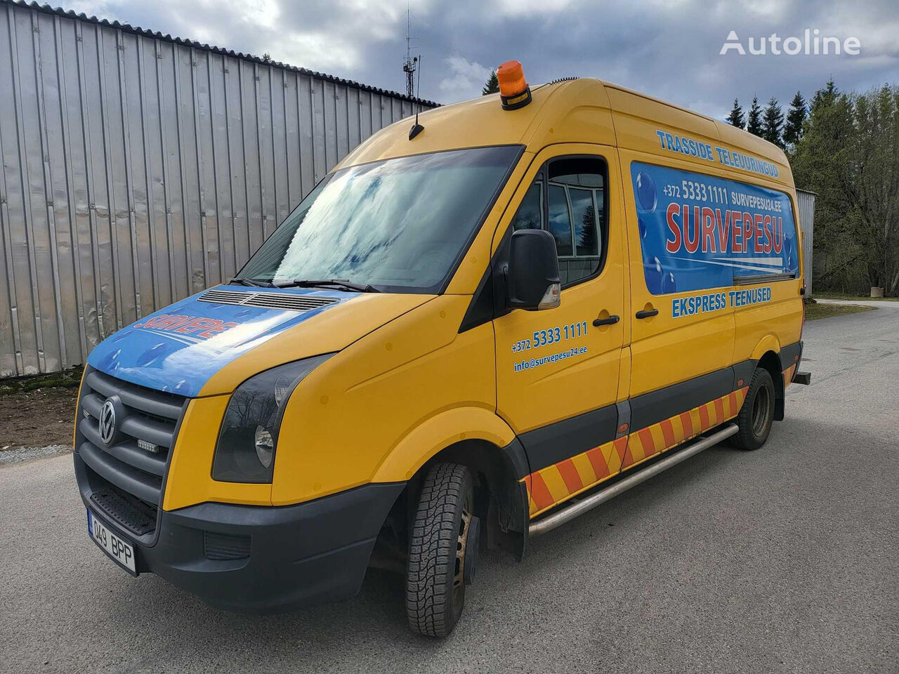 автоцистерна Volkswagen Crafter N1 WASHING 600L