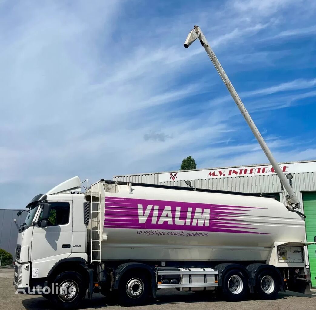 Volvo FH 460 8x4, auger 7 comp, D13 EEV, Excellent condition truck タンクローリー