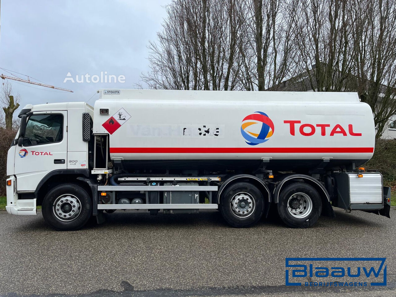 Volvo FM 300 STOKOTA tankwagen , Euro 5 , 6x2 , tanker truck