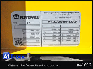 틸트 세미 트레일러 Krone Mega, VDI 2700, Code XL, RSAB, Ice Protect