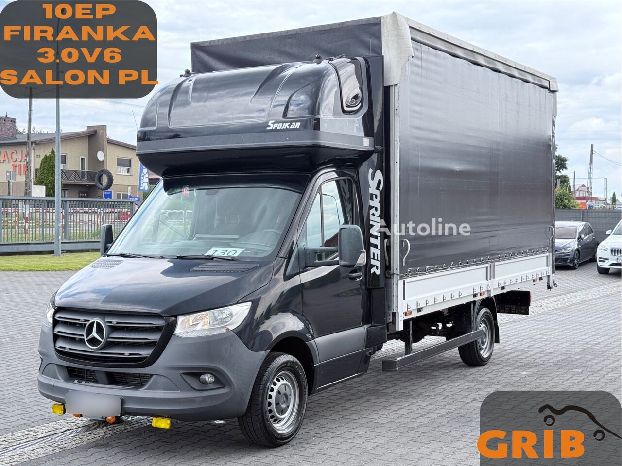 Camion bâché < 3.5t Mercedes-Benz Sprinter 319 CDI - Autoline