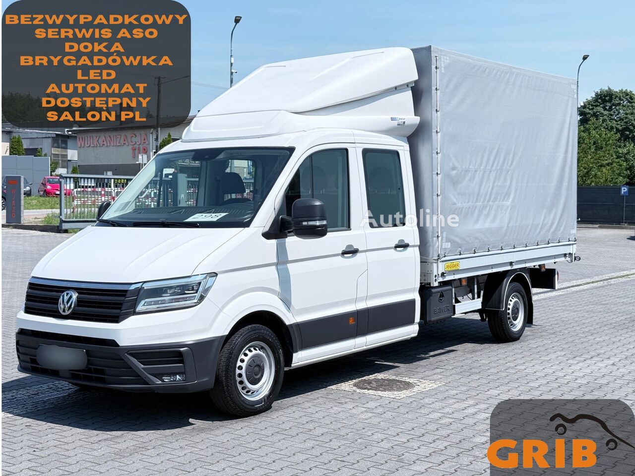 Tent veoauto < 3.5t Volkswagen Crafter L3H2 Chłodnia Long Maxi Funkcja Grzania + 230V Salon PL - Autoline