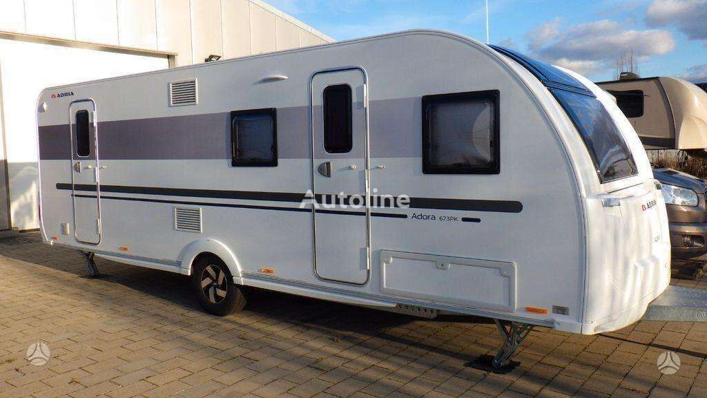 nieuw Adria Adora 673PK teardrop caravan