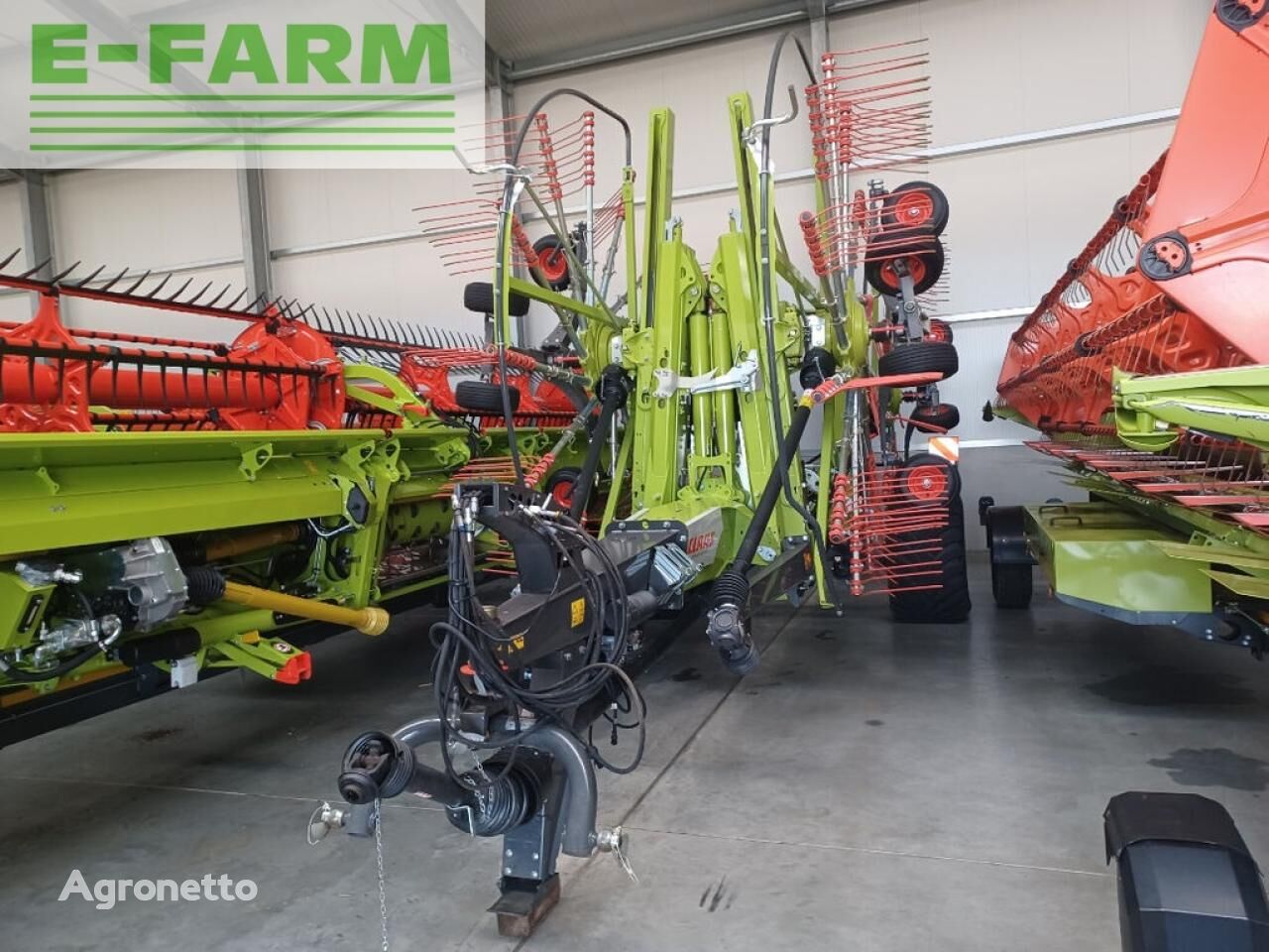 maşina de întors fânul Claas liner 4700 trend plus bedienung