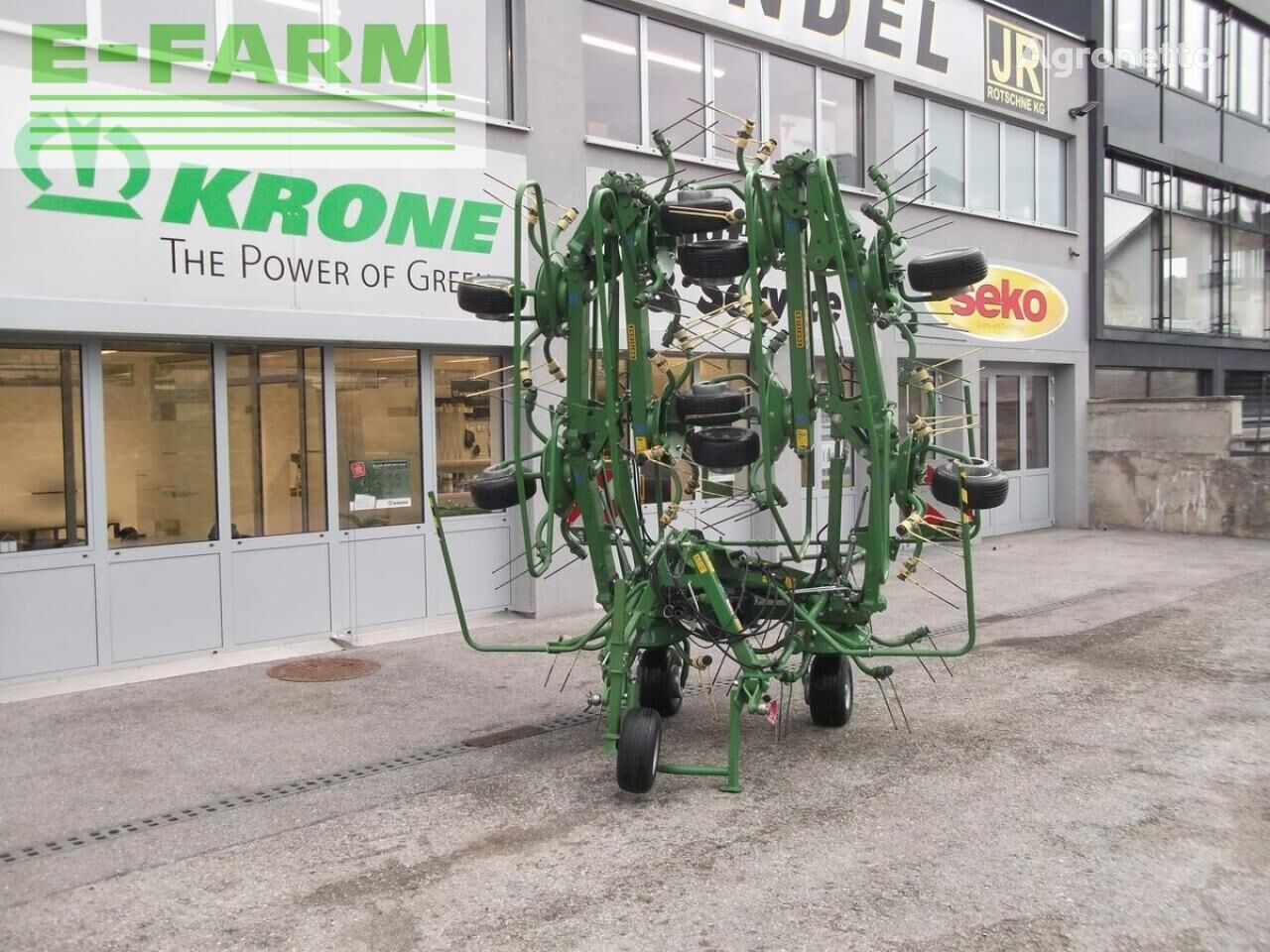 secadeira de ancinho giratório Krone kw 11.22/10