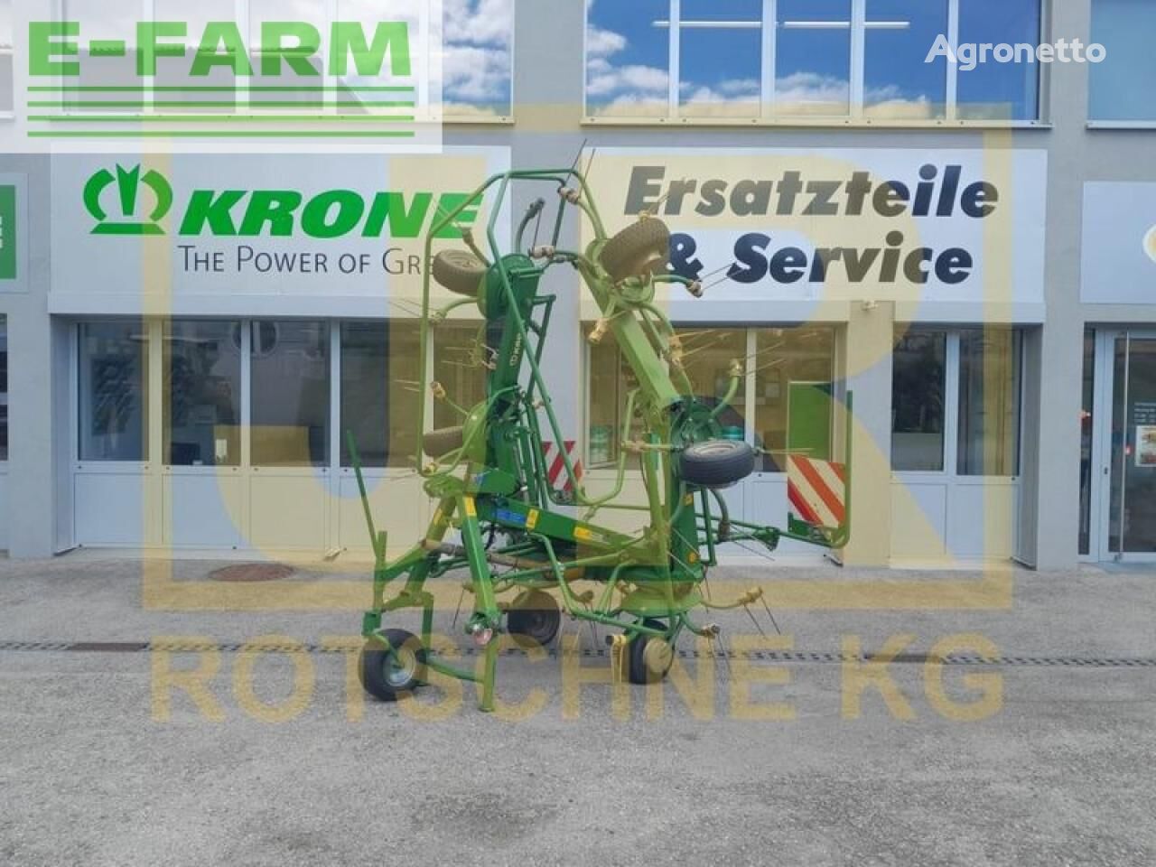 сеноворошитель Krone kw 6.72 / 6