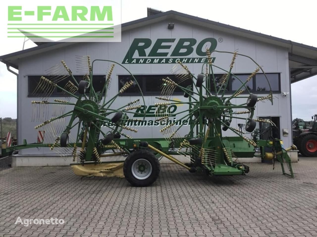 Krone swadro 1400 plus tedder