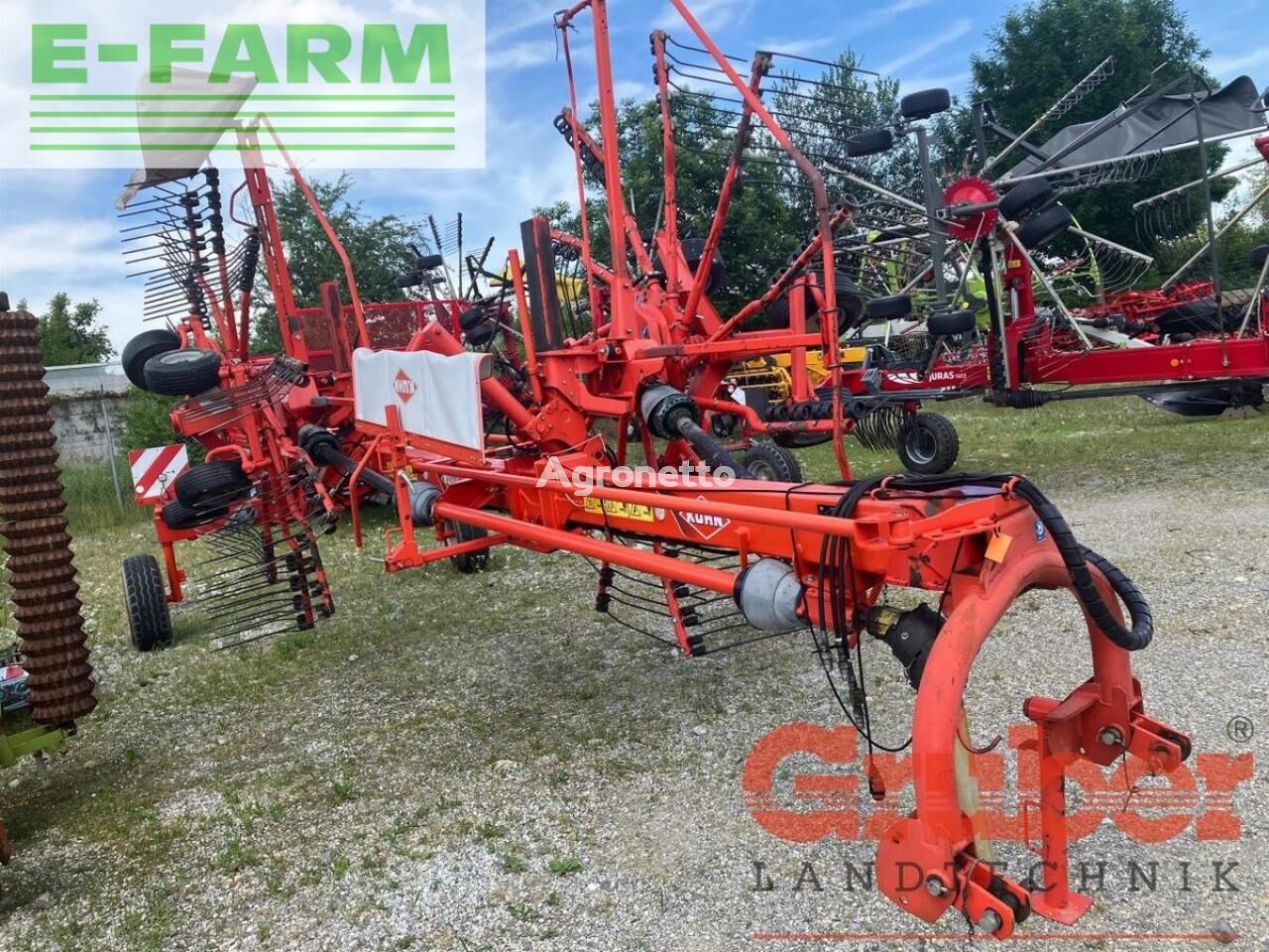 Kuhn ga 6520 master drive tedder