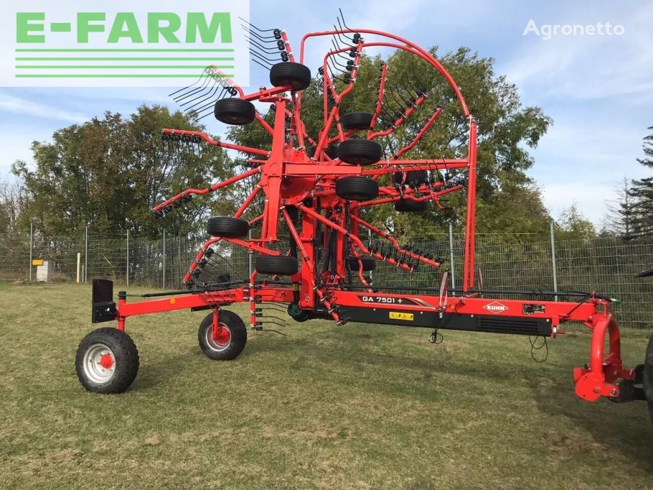 Kuhn ga 7501+ tedder