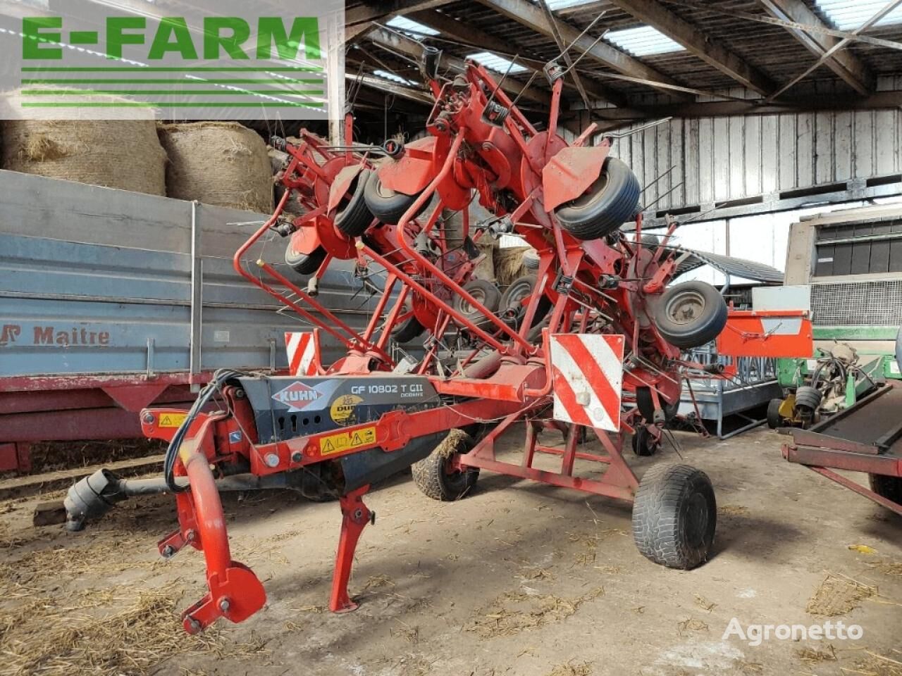 Kuhn gf 10802 t g2 hövändare