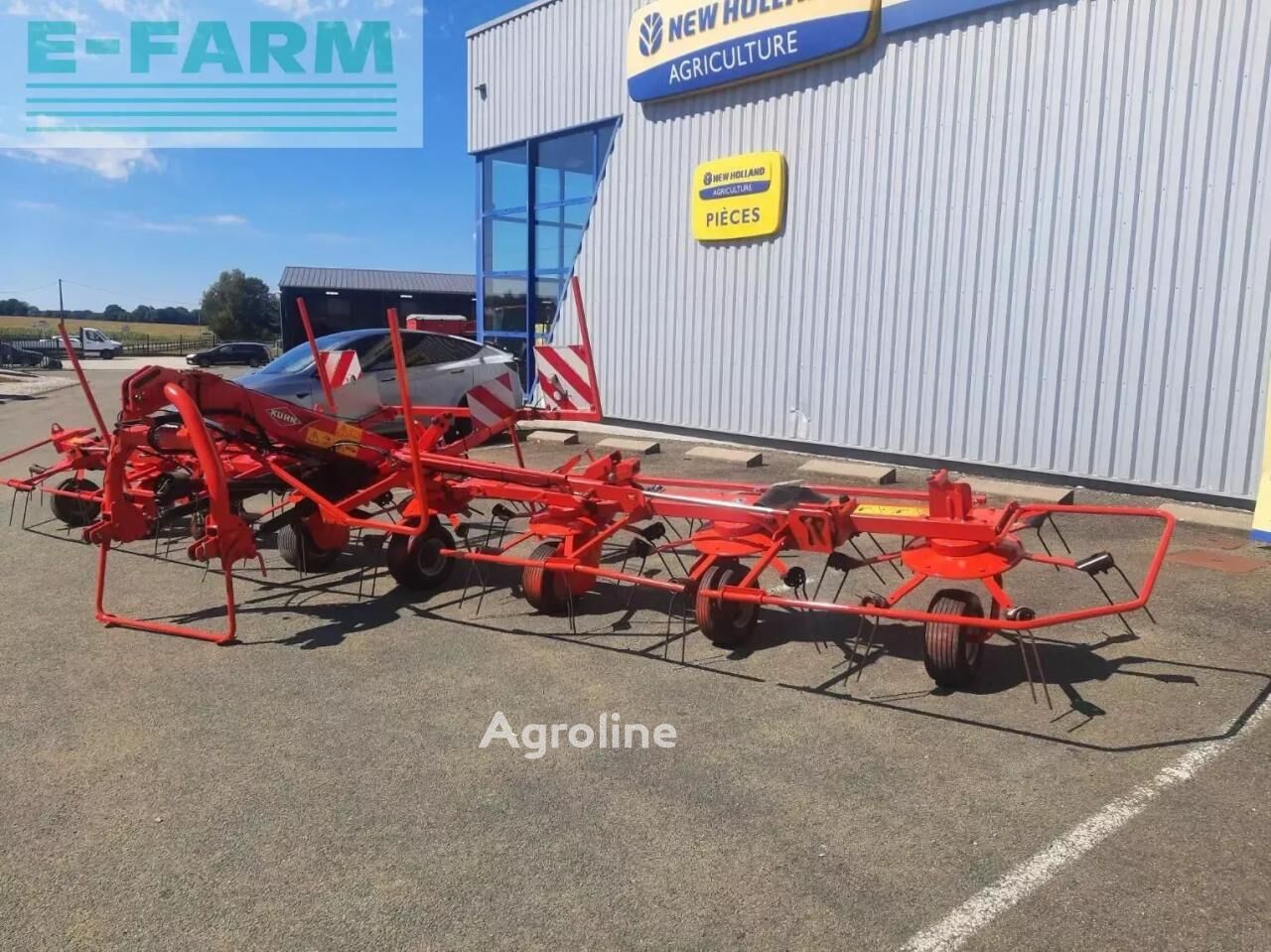 Kuhn gf 8702 tedder - Agroline