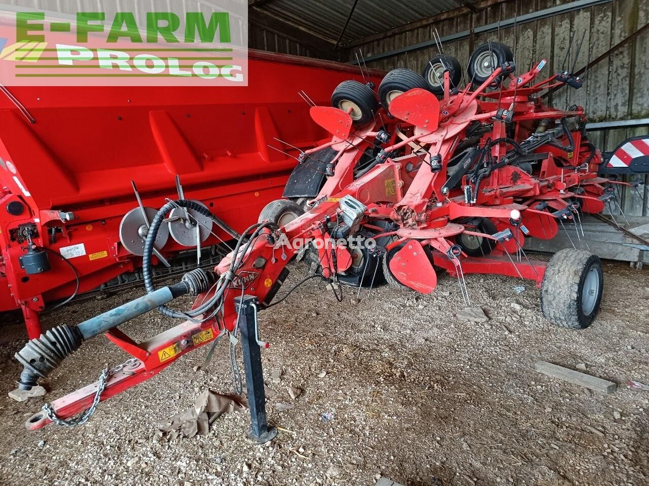 Kuhn gf13012 tedder