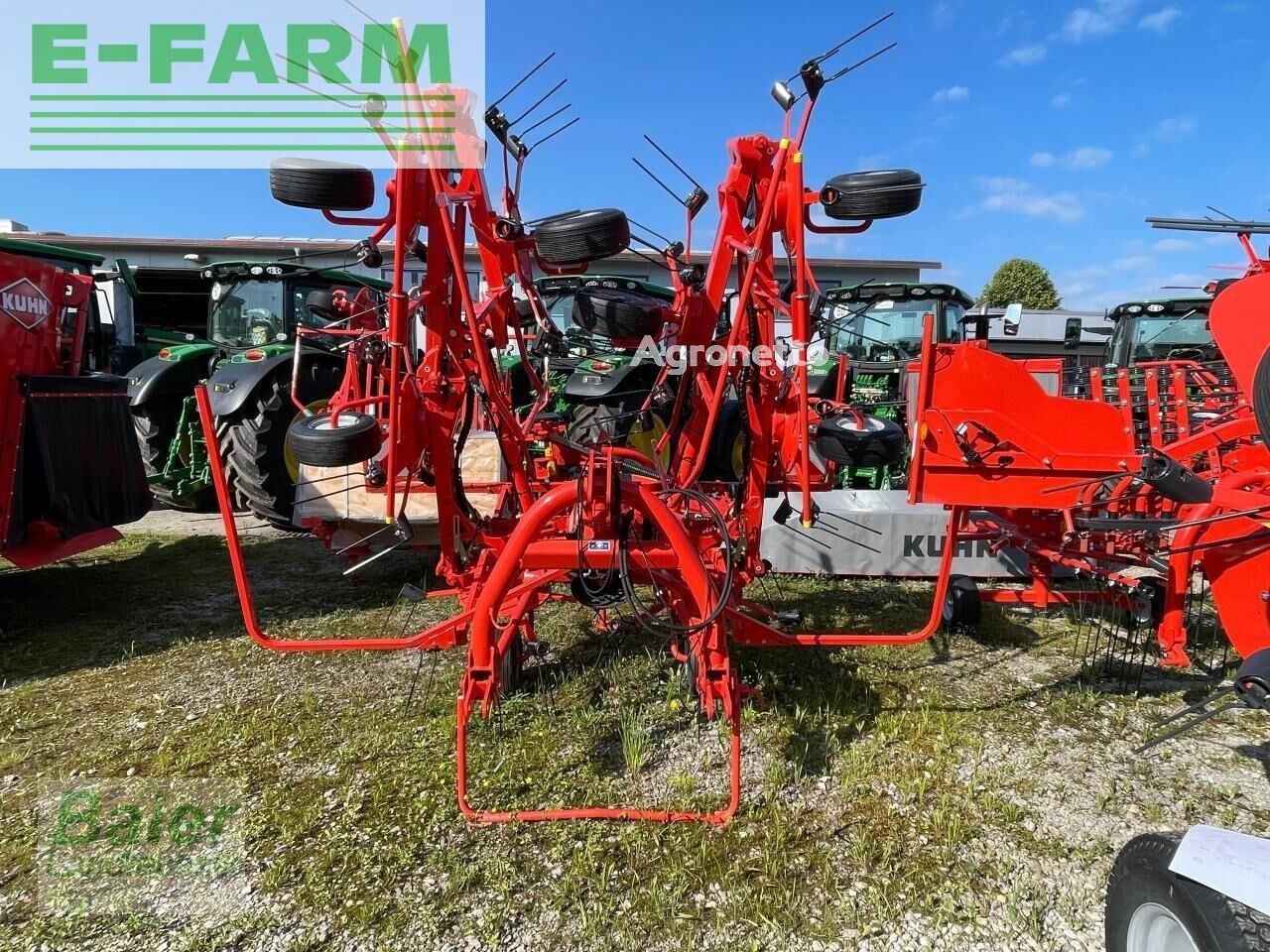 Kuhn gf8700 tedder