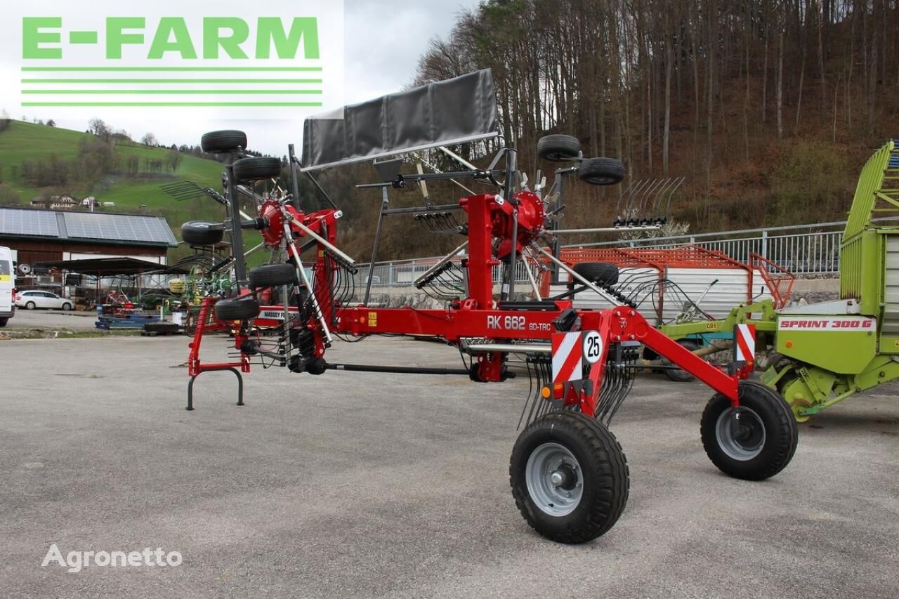 maşina de întors fânul Massey Ferguson rk 662sd-trc