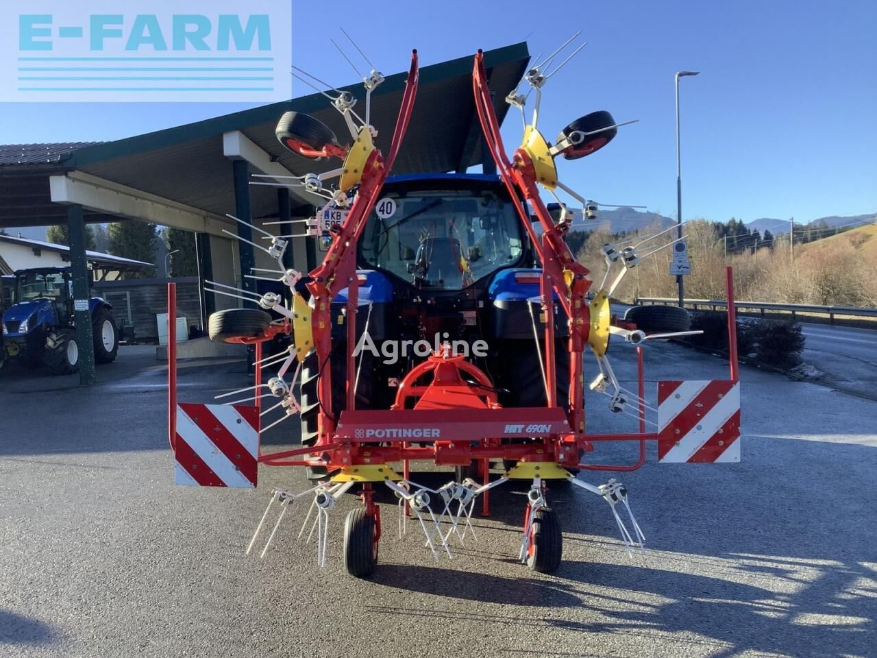 Faneuse Pöttinger euro hit 690 n - Agroline