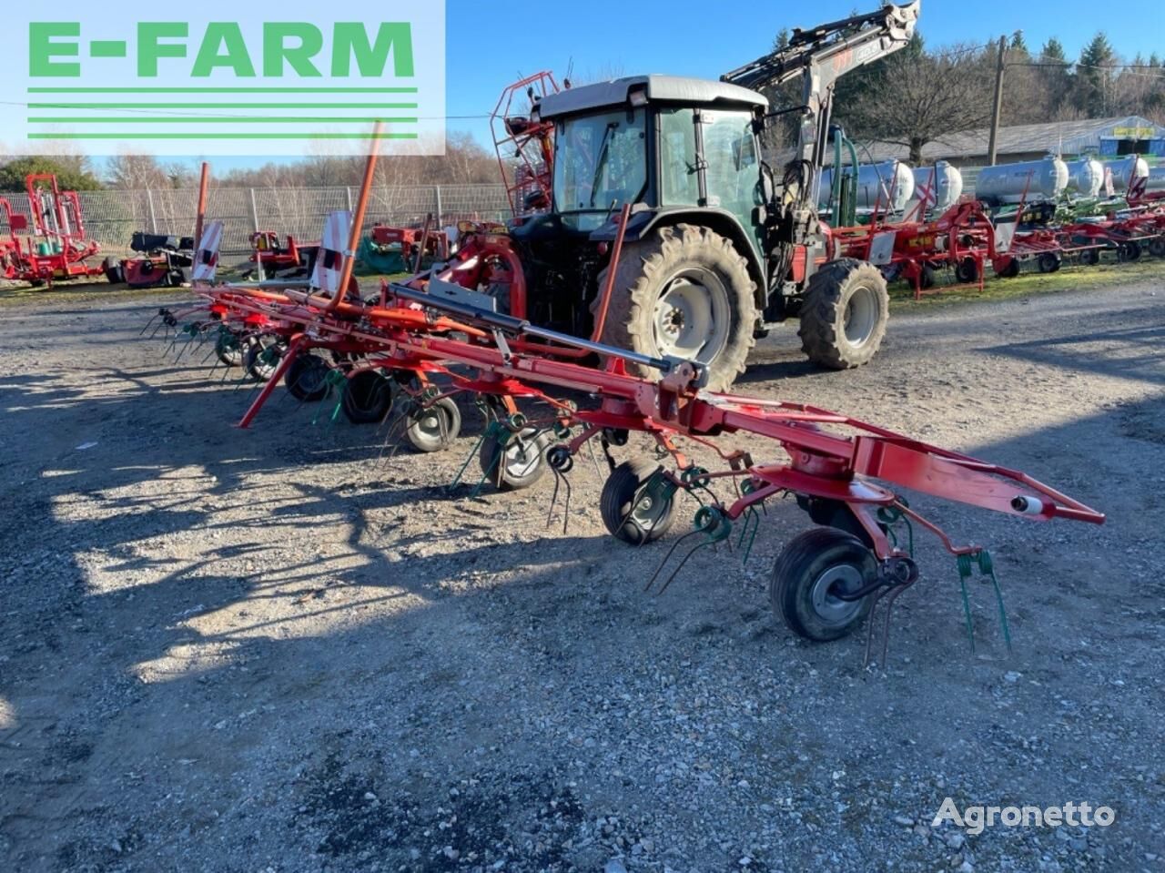 faneur kg8090 kverneland tedder