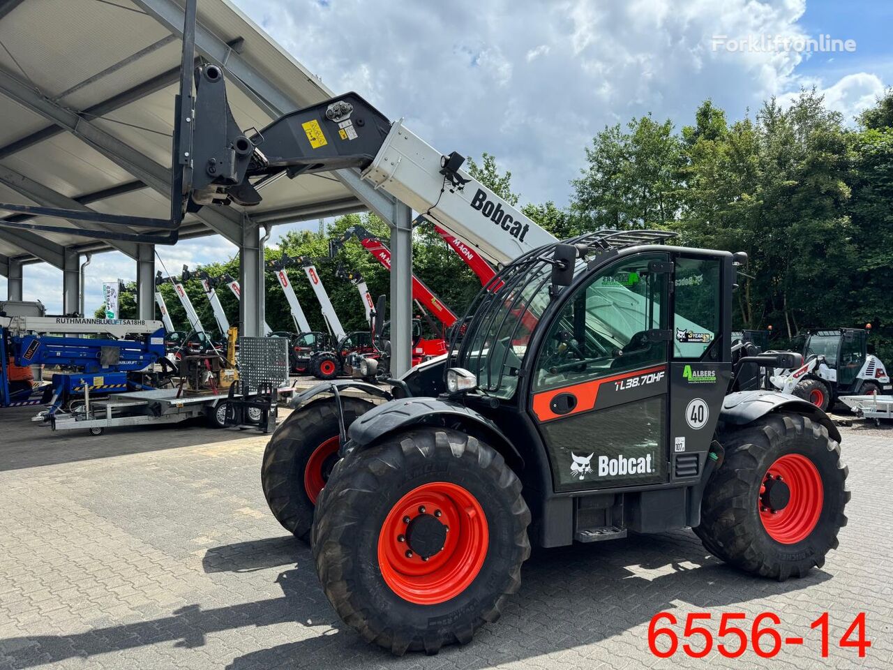 ładowarka teleskopowa Bobcat TL 38.70 HF 130 IV AGRI