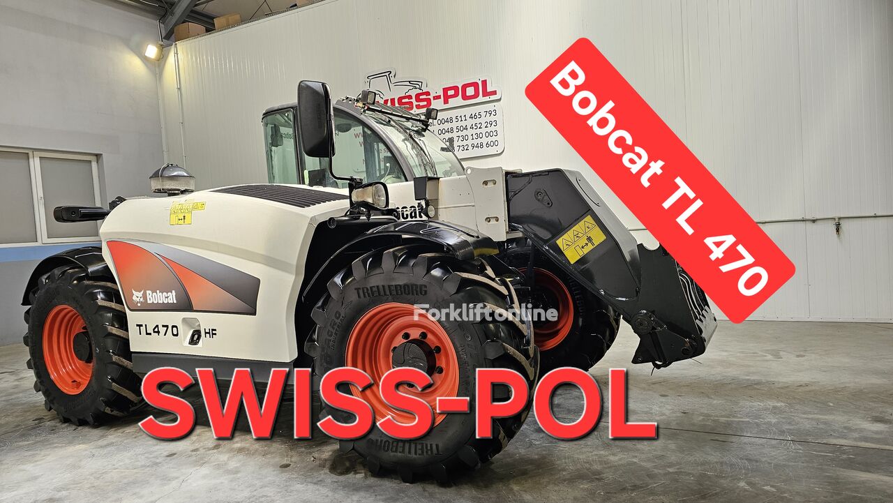 Chariot télescopique Bobcat TL 470 HF à vendre | Forkliftonline GN Chariot télescopique Bobcat TL 470 HF - Forkliftonline