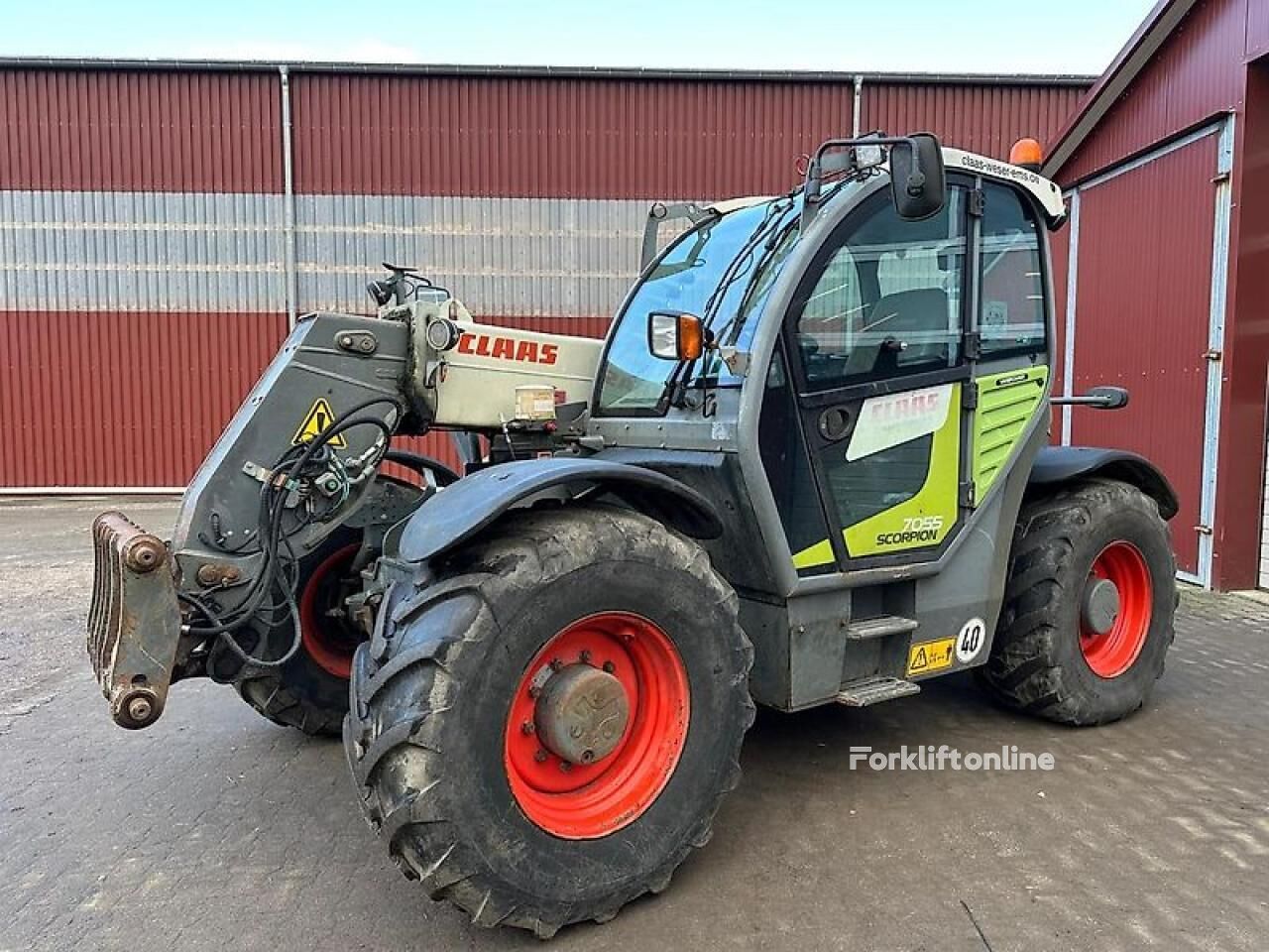 待售伸缩臂叉装机 Claas Scorpion 7055 | Forkliftonline CN 伸缩臂叉装机 Claas Scorpion 7055 - Forkliftonline