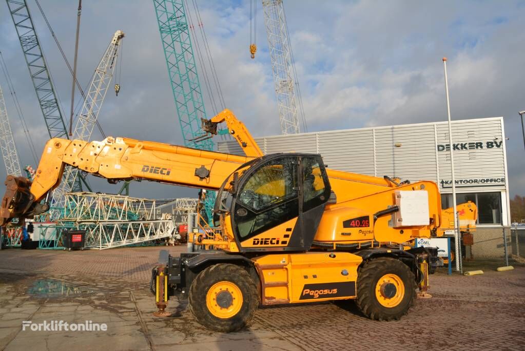 telehandler Dieci Pegasus 40.25 manbasket & forks