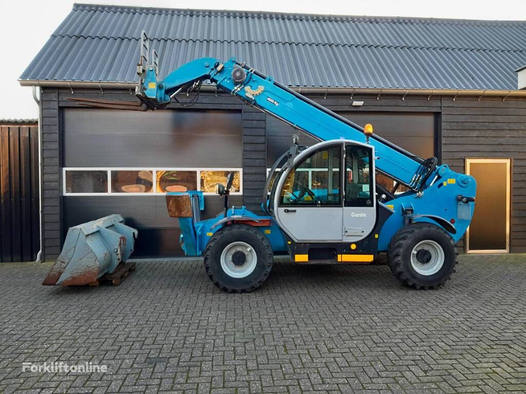 Chariot télescopique Genie GTH 4013 SX verreiker bak en vorken à vendre | Forkliftonline SN Chariot télescopique Genie GTH 4013 SX verreiker bak en vorken - Forkliftonline