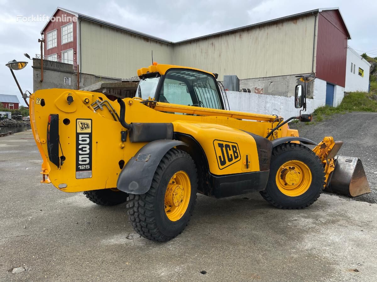 JCB 2007 JCB 535 - 125 Teleskoptruck - 3300 timer - Skuffe og palleg telehandler