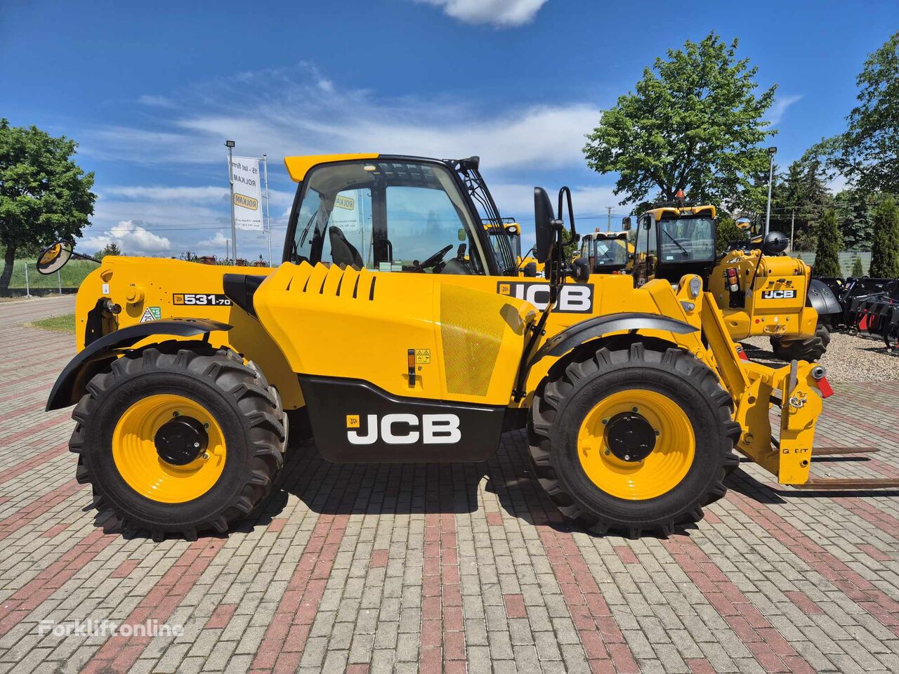 new JCB 531-70 telehandler