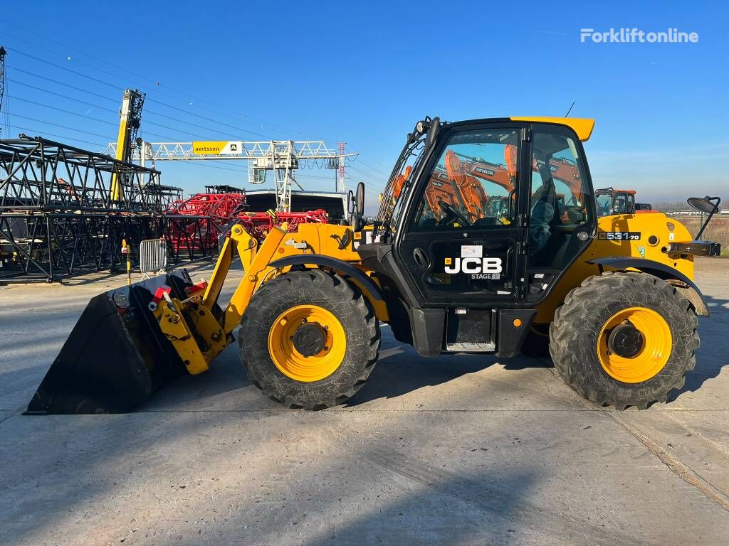 JCB 531-70 (Incl. Bucket + Forks) teleskopski utovarivač