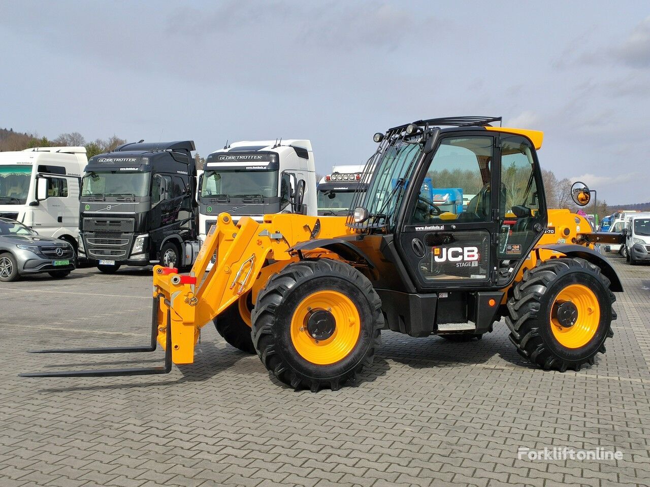 JCB 531-70 Stage V Klimatyzacja Sterowanie Joystick na GWARANCJI !!! teleszkópos rakodógép