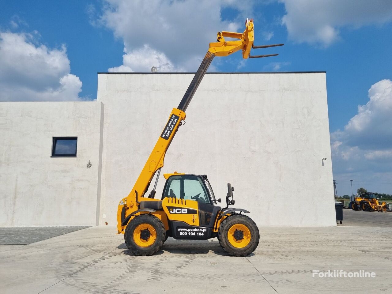 телескопический погрузчик JCB 531-70 jak manitou 732 - P426