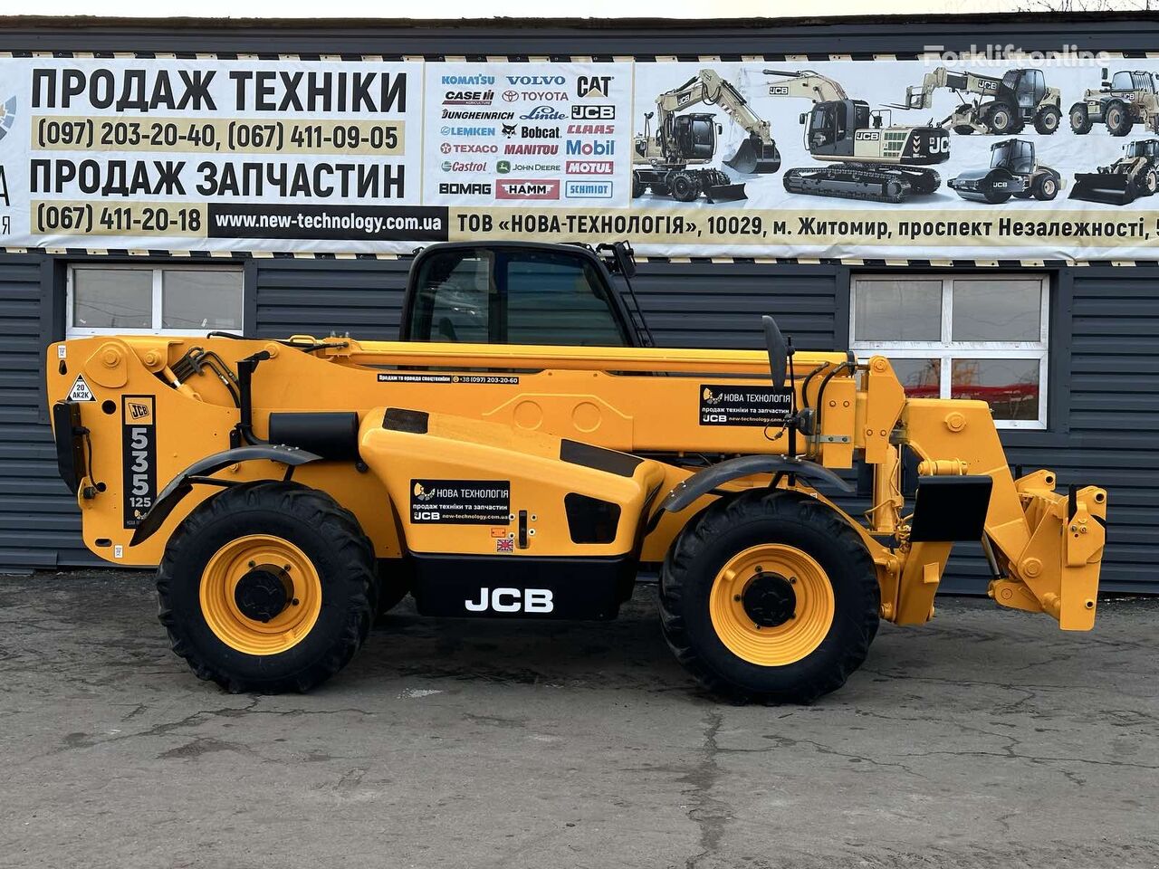 chariot télescopique JCB 535-125