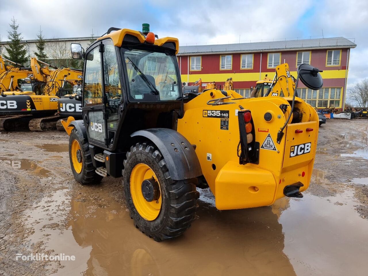 chariot télescopique JCB 535-140 Hi Viz TURBO POWERSHIFT