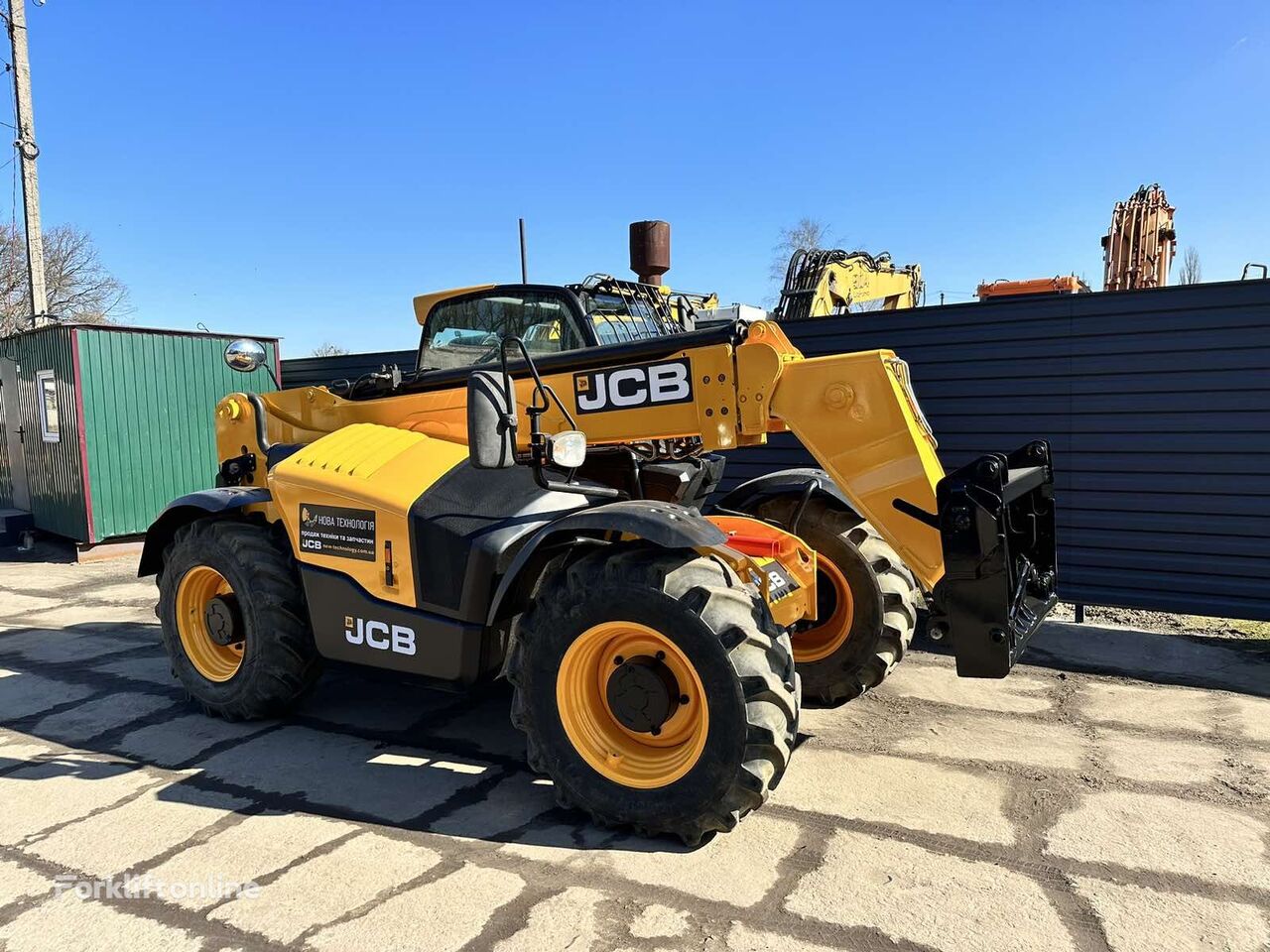 teleskopinis krautuvas JCB 535-95