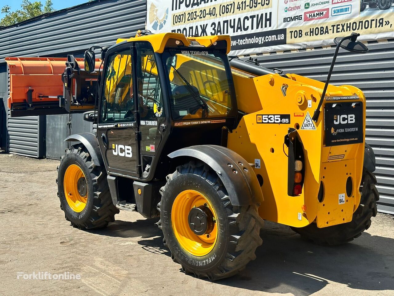 Teleskopski viličar JCB 535-95 - Forkliftonline