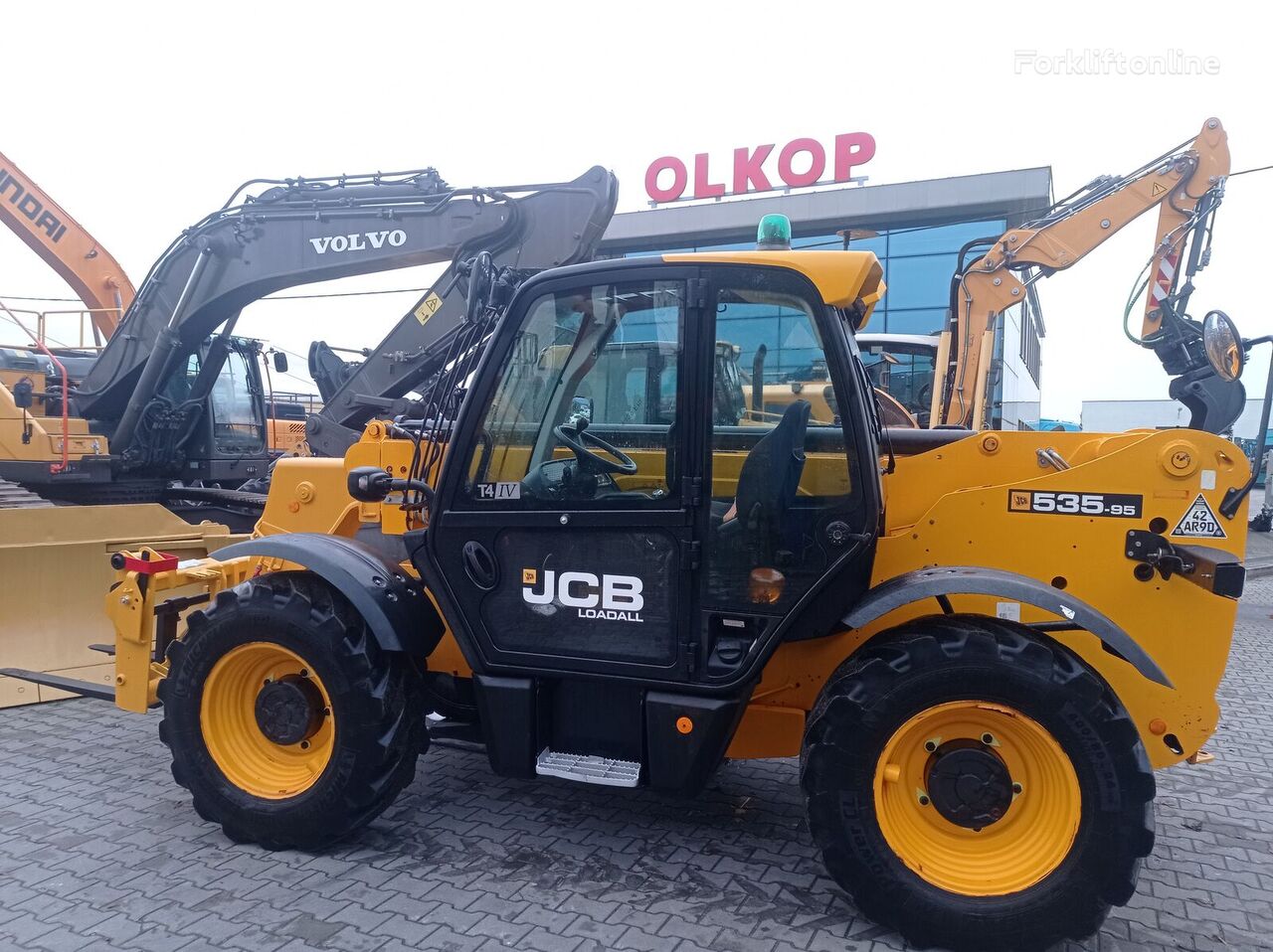 JCB 535-95  CERTYFIKAT CE  RATY  -  KREDYT telehandler