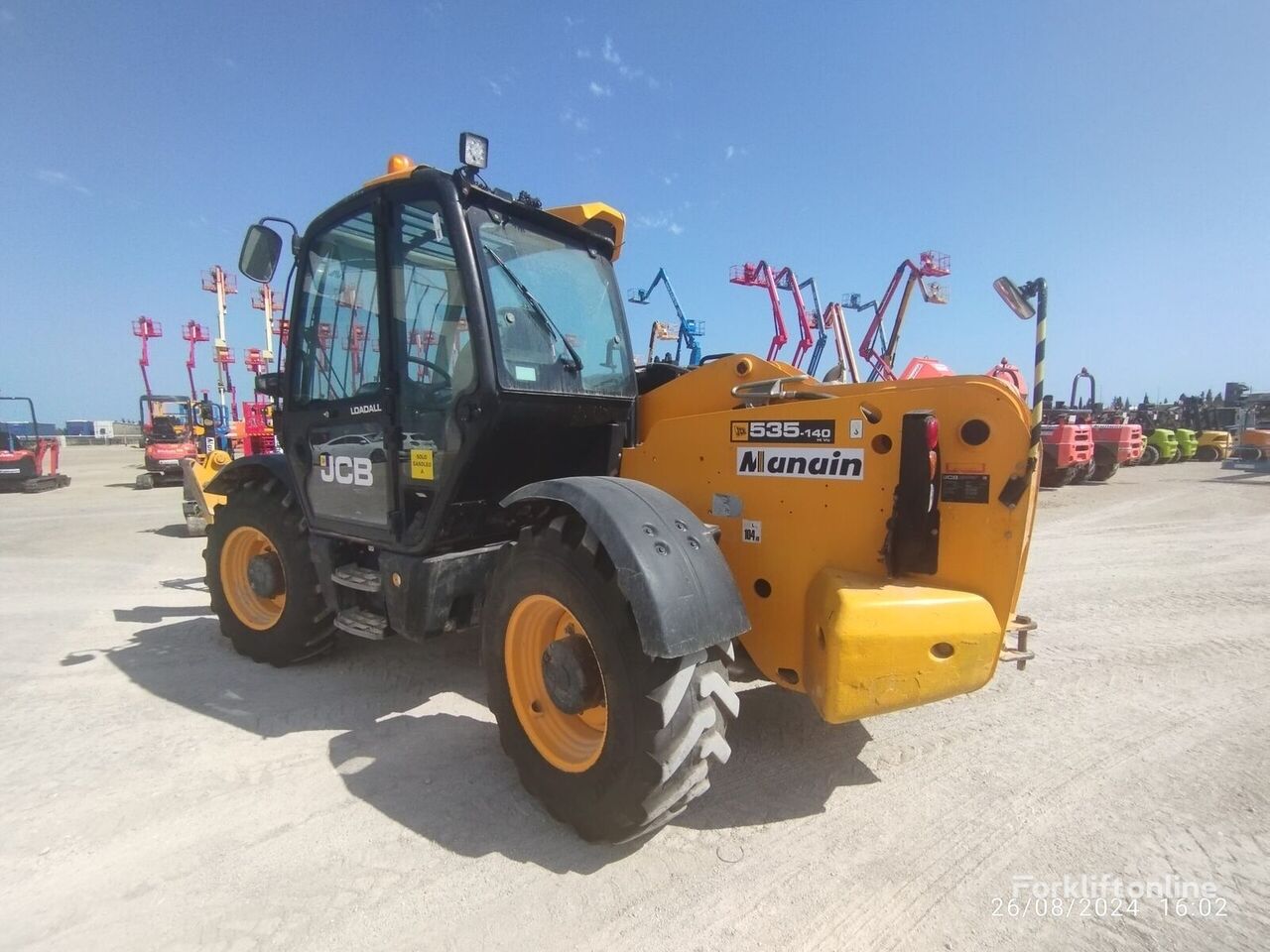 JCB 535V140 teleszkópos rakodógép