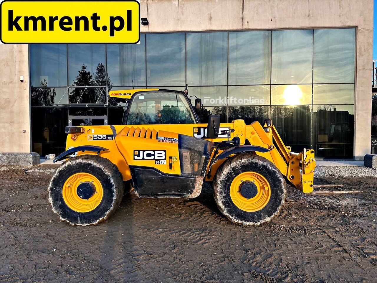 JCB 536-60 ŁADOWARKA TELESKOPOWA 2017R. | JCB 531-70 541-70 MNITOU 6 telehandler