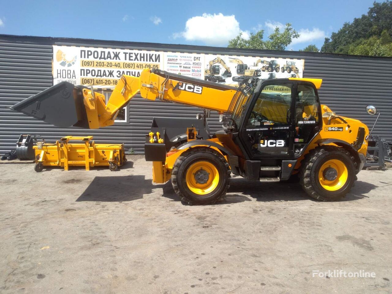 chariot télescopique JCB 540-140