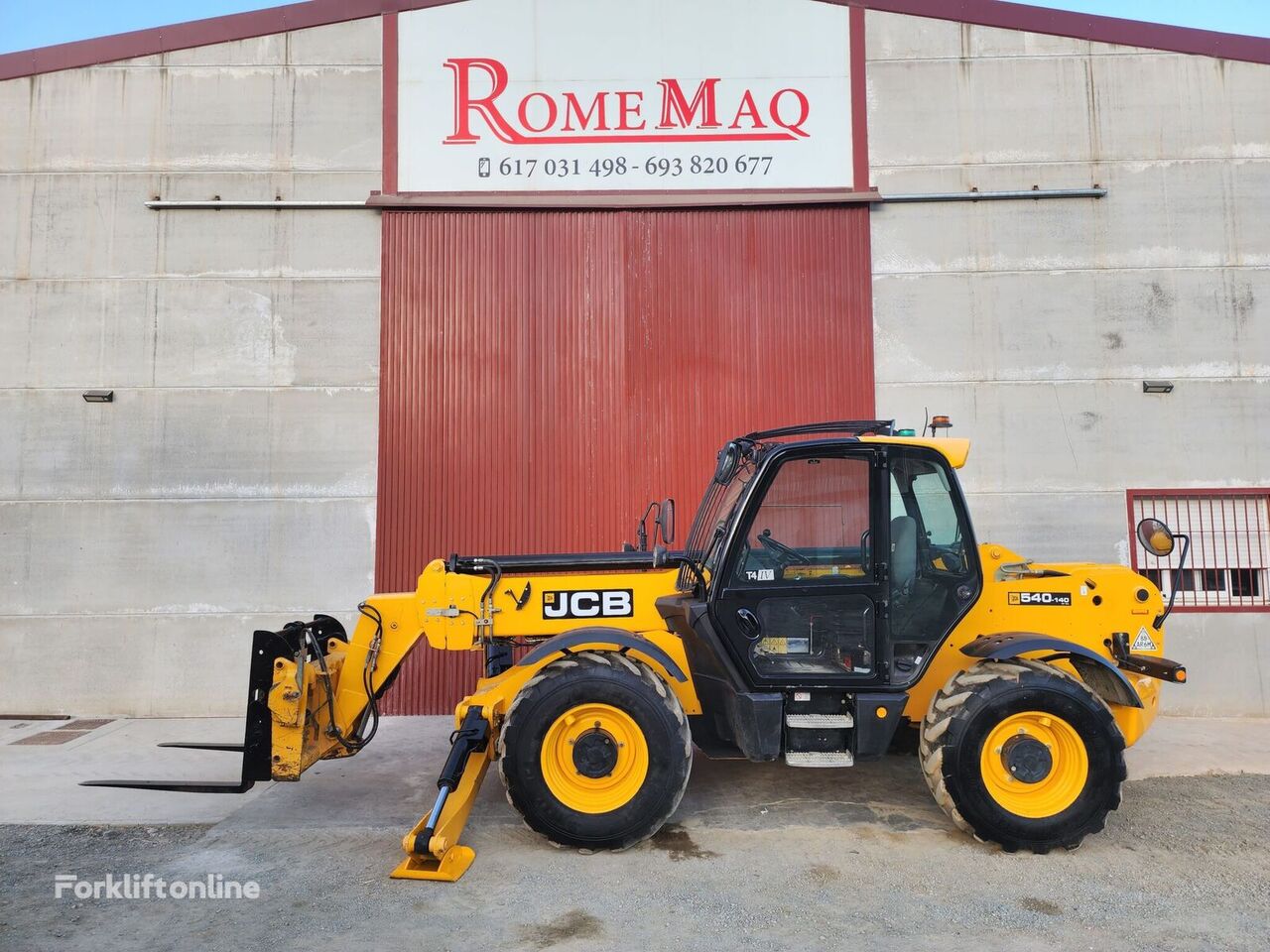 رافعة تلسكوبية JCB 540-140 HI VIZ