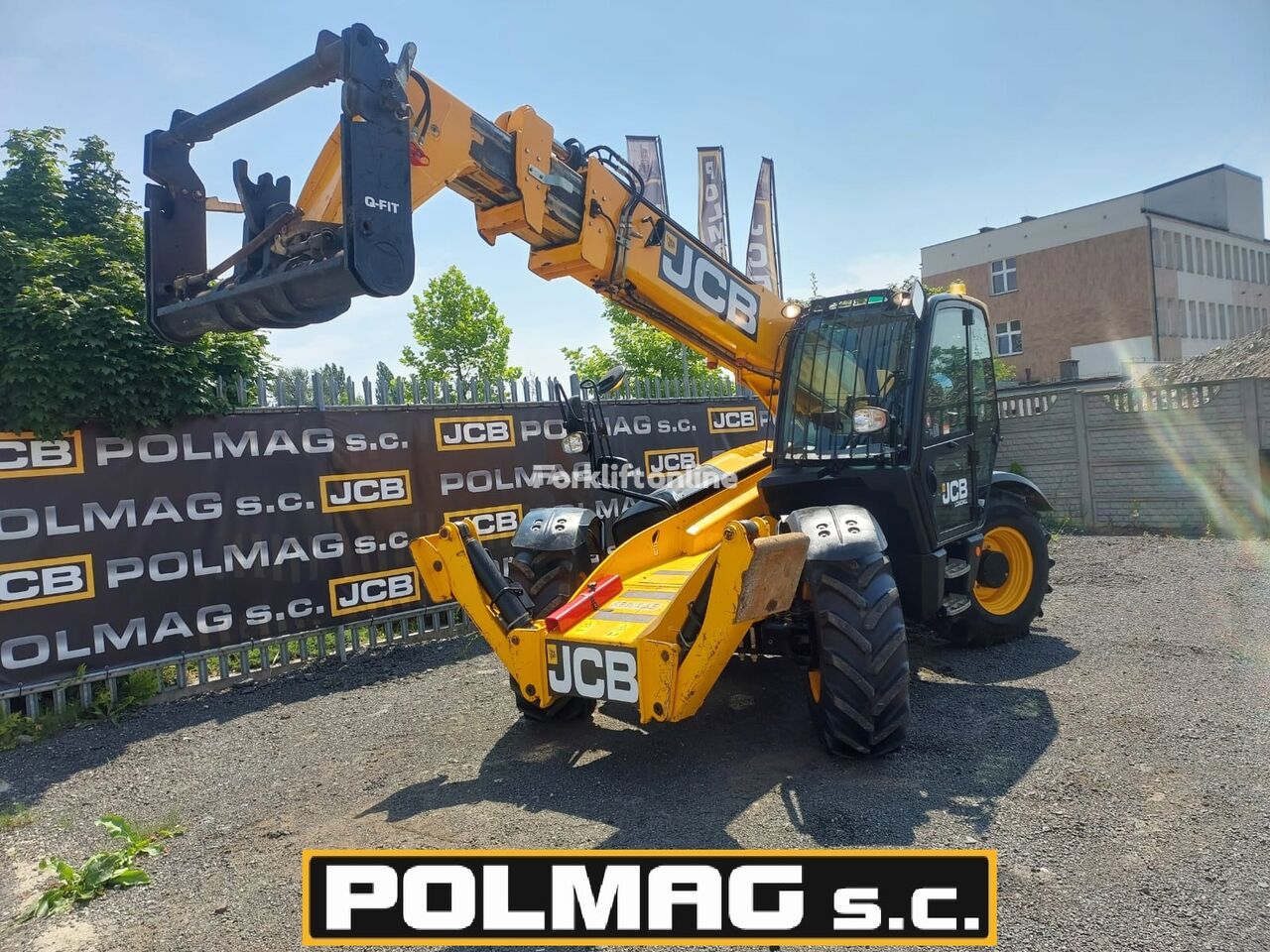 încărcător telescopic JCB 540-140 / Ładowarka (772)  JCB 535-140 535-125