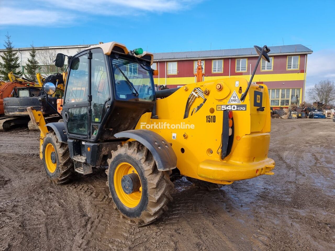 телескопический погрузчик JCB 540-170 Turbo Powershift