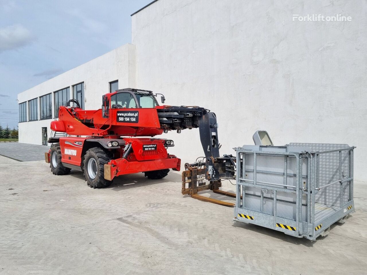 Manitou 2550+ MRT Privilege ST4 (merlo, dieci, jcb, cat, genie) M414 cargadora telescópica