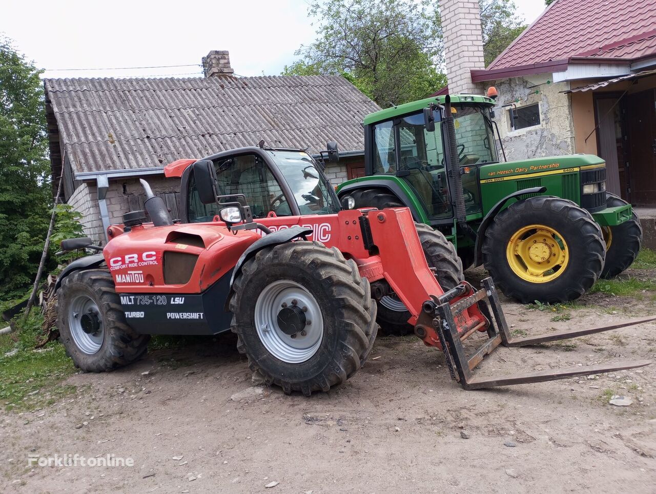 телескопический погрузчик Manitou MLT 735-120 LSU