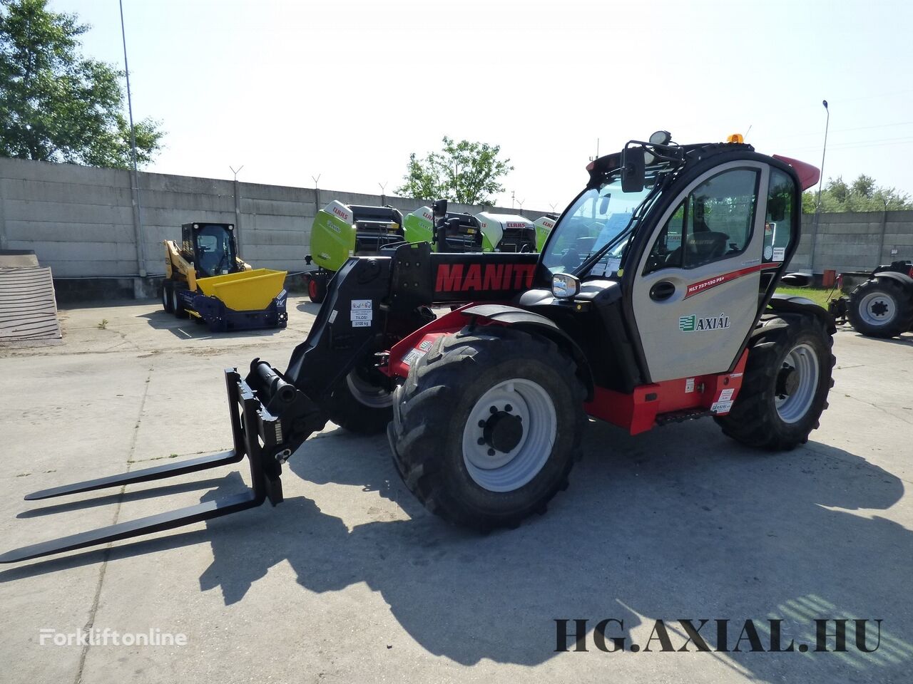 Manitou MLT 737 130 PS+ Telescopic loader teleszkópos rakodógép