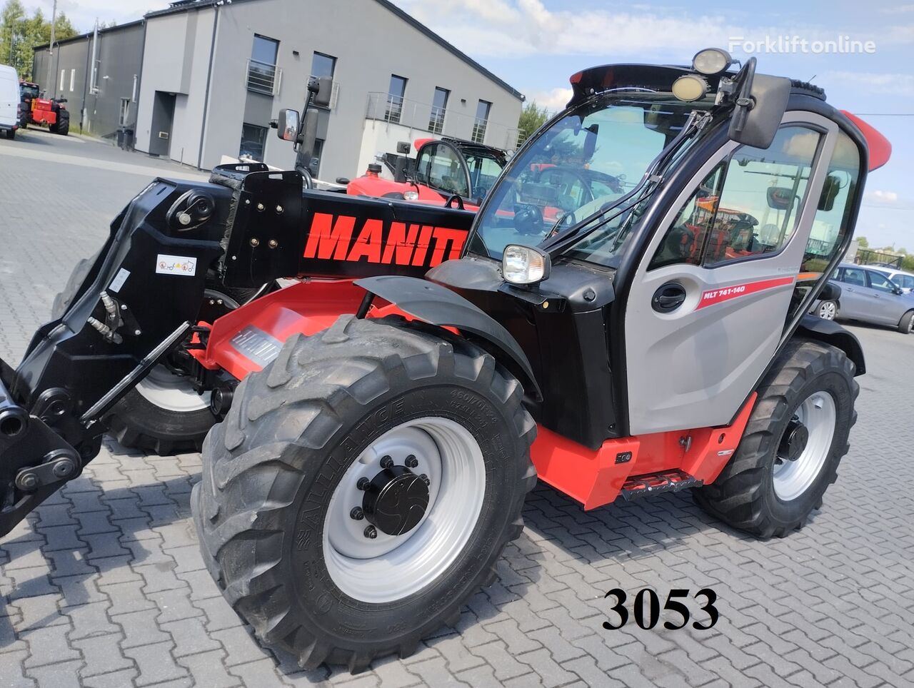 Manitou MLT 741-140 PREMIUM cargadora telescópica